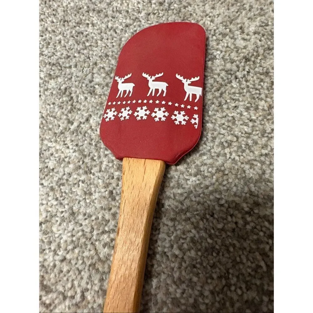 Holiday spatula and whisk set